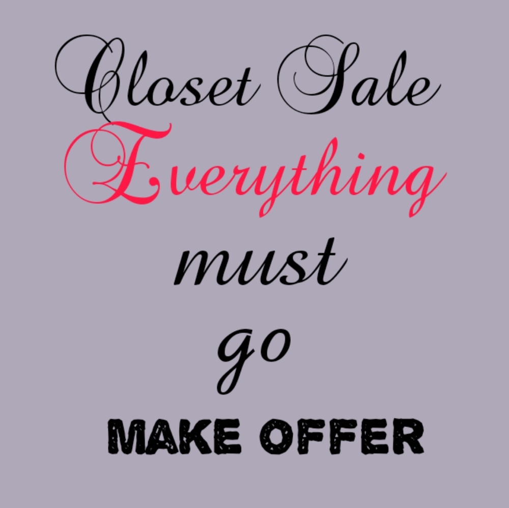 Closet Sale
